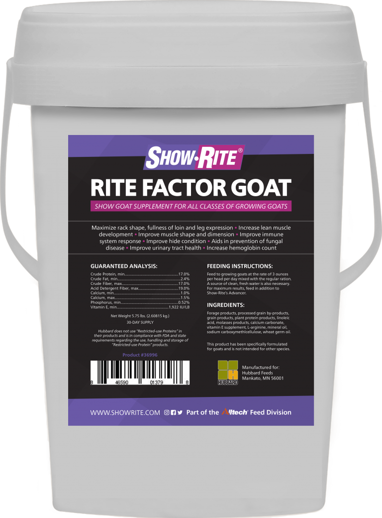 Rite Factor Goat ShowRite